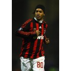 AC Milan 2008-2009 Ronaldinho #80 Homekit Nameset Printing 
