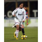 AC Milan 2009-2010 Ronaldinho #80 Awaykit Nameset Printing 