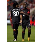 AC Milan 2009-2010 Ronaldinho #80 Homekit Nameset Printing 
