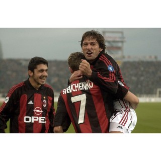AC Milan 2000-2002 Shevchenko #7 Homekit Nameset Printing