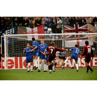 AC Milan 1998-2000 Shevchenko #7 Homekit Nameset Printing