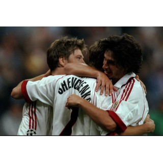 AC Milan 1998-2000 Shevchenko #7 Awaykit Nameset Printing