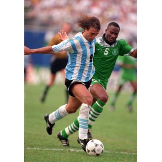 Argentina 1994 Batistuta #9 World Cup Homekit Nameset Printing 