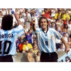 Argentina 1998 Batistuta #9 World Cup Homekit Nameset Printing 