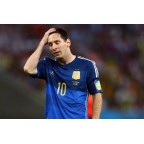 Argentina 2014 Messi #10 World Cup Awaykit Nameset Printing