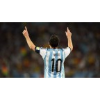 Argentina 2014 Messi #10 World Cup Homekit Nameset Printing
