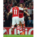 Arsenal 2014-2015 Ozil #11 Champions League Homekit Nameset Printing
