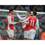 Arsenal 2014-2015 Ozil #11 FA Cup Homekit Nameset Printing