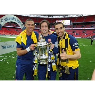 Arsenal 2014-2015 Rosicky #7 FA Cup Awaykit Nameset Printing