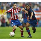 Atletico Madrid 2000-2001 Aguilera #15 Homekit Nameset Printing 