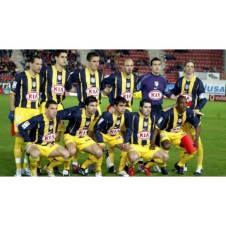 Atletico Madrid 2005-2006 F. Torres #9 Awaykit Nameset Printing