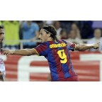 Barcelona 2010-2011 Ibrahimovic #9 Homekit Nameset Printing