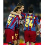 Barcelona 2004-2006 Iniesta #24 Homekit Nameset Printing
