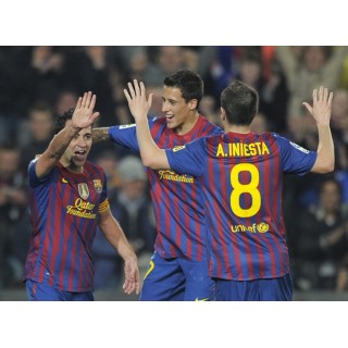 Barcelona 2011-2012 Iniesta #8 Home/Awaykit Nameset Printing