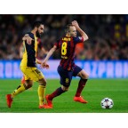 Barcelona 2012-2014 A. Iniesta #8 Homekit Nameset Printing