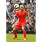 Barcelona 2014-2015 A. Iniesta #8 Away/3rd Awaykit Nameset Printing