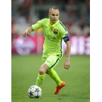 Barcelona 2014-2015 A. Iniesta #8 Away/3rd Awaykit Nameset Printing