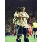 Barcelona 2001-2002 Kluivert #9 Awaykit Nameset Printing