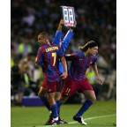 Barcelona 2004-2006 Larsson #7 Homekit Nameset Printing