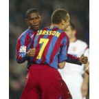 Barcelona 2004-2006 Larsson #7 Homekit Nameset Printing