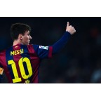 Barcelona 2014-2015 Messi #10 Homekit Nameset Printing