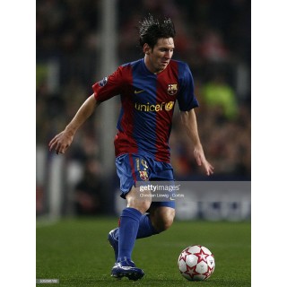 Barcelona 2006-2007 Messi #19 Champions League Homekit Nameset Printing