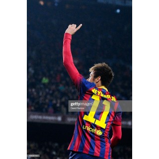 Barcelona 2013-2014 Neymar #11 Homekit Nameset Printing