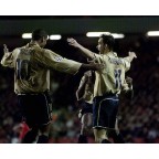 Barcelona 2001-2002 Overmars #11 Awaykit Nameset Printing