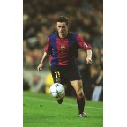 Barcelona 2001-2002 Overmars #11 Homekit Nameset Printing