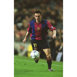 Barcelona 2001-2002 Overmars #11 Homekit Nameset Printing
