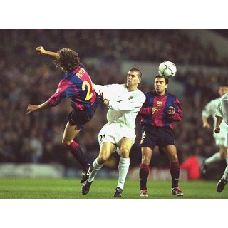Barcelona 2000-2001 Puyol #5 Homekit Nameset Printing