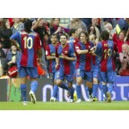 Barcelona 2006-2007 Puyol #5 Home/Awaykit Nameset Printing