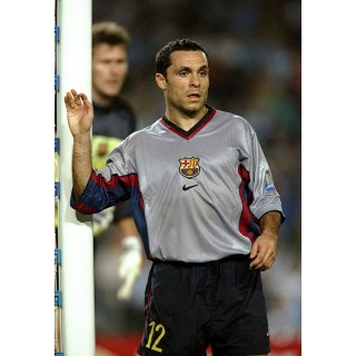 Barcelona 1998-2000 Sergi #12 Awaykit Nameset Printing