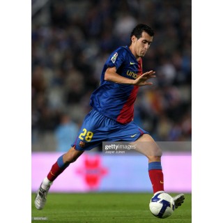 Barcelona 2008-2010 Sergio #28 Homekit Nameset Printing