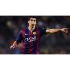Barcelona 2014-2015 Suarez #9 Homekit Nameset Printing