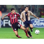 Barcelona 2001-2002 Xavi #6 Awaykit Nameset Printing