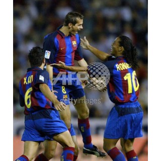 Barcelona 2002-2004 Xavi #6 Homekit Nameset Printing