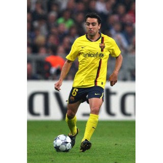 Barcelona 2008-2010 Xavi #6 Awaykit Nameset Printing