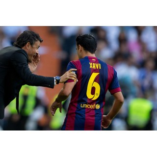 Barcelona 2012-2014 Xavi #6 Homekit Nameset Printing