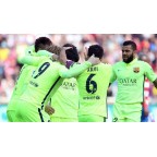 Barcelona 2014-2015 Xavi #6 Away/3rd Awaykit Nameset Printing
