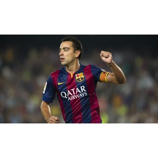 Barcelona 2014-2015 Xavi #6 Homekit Nameset Printing