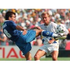 Brazil 1994 Dunga #8 World Cup Awaykit Nameset Printing 