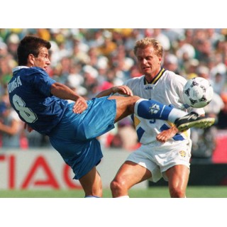 Brazil 1994 Dunga #8 World Cup Awaykit Nameset Printing 