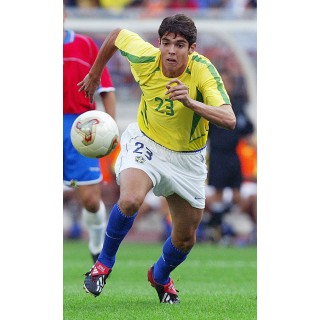 Brazil 2002 Kaka #23 World Cup Homekit Nameset Printing 
