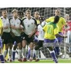 Brazil 2004 Ronaldinho #10 Homekit Nameset Printing