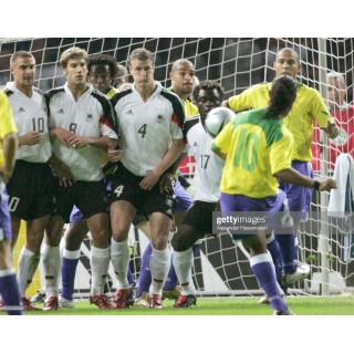 Brazil 2004 Ronaldinho #10 Homekit Nameset Printing