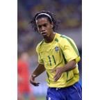 Brazil 2002 Ronaldinho #11 World Cup Homekit Nameset Printing 