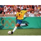 Brazil 1994 Ronaldinho #18 World Cup Homekit Nameset Printing 
