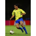 Brazil 2002 Ronaldinho #7 World Cup Awaykit Nameset Printing 