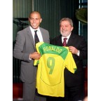Brazil 2004 Ronaldo #9 Homekit Nameset Printing 